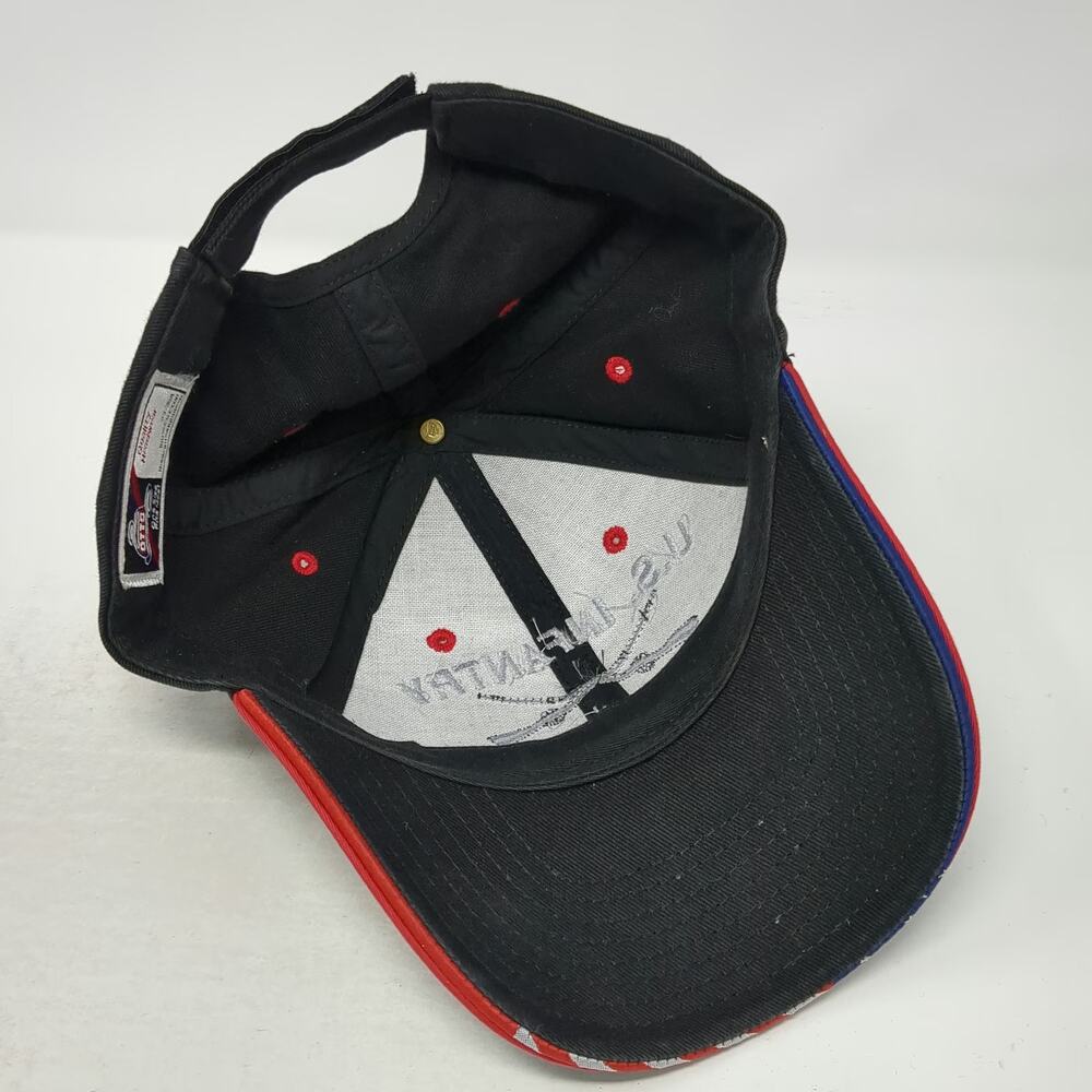 Otto Baseball Cap Black One Size US Infantry Schweinfurt Crossed Rifles Hat - Picture 7 of 9